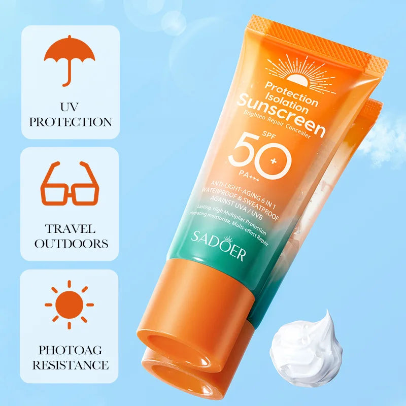 SADOER Spf 50+ Sunscreen for Face Protector