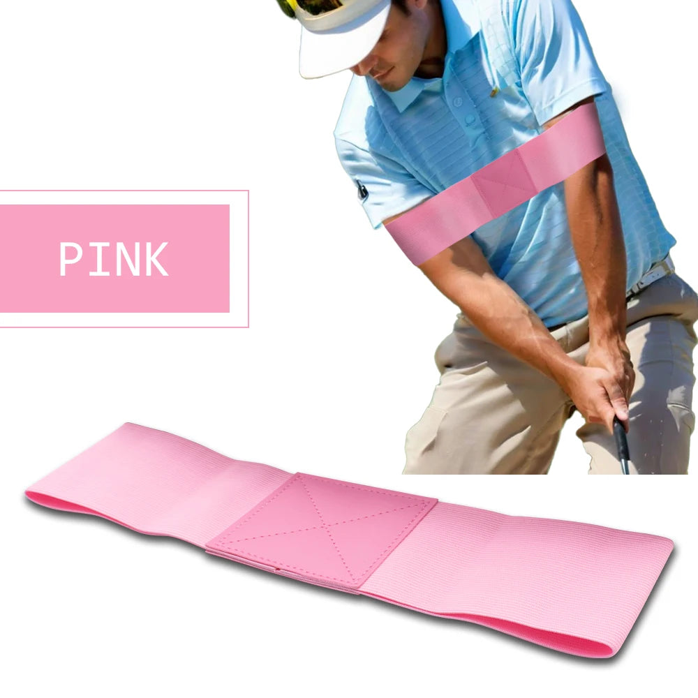 Golf Swing Gesture Corrector Elastic Training Arm Band Golf Trainer Aid for Men And Women