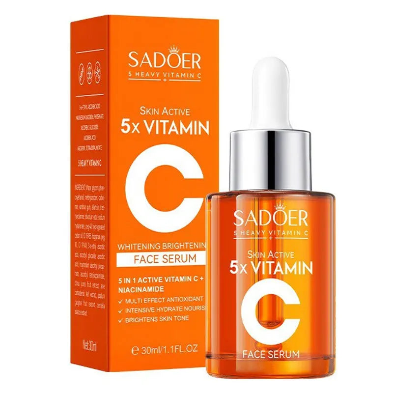 SADOER 5-in-1 Vitamin C Glow Serum (30ml)