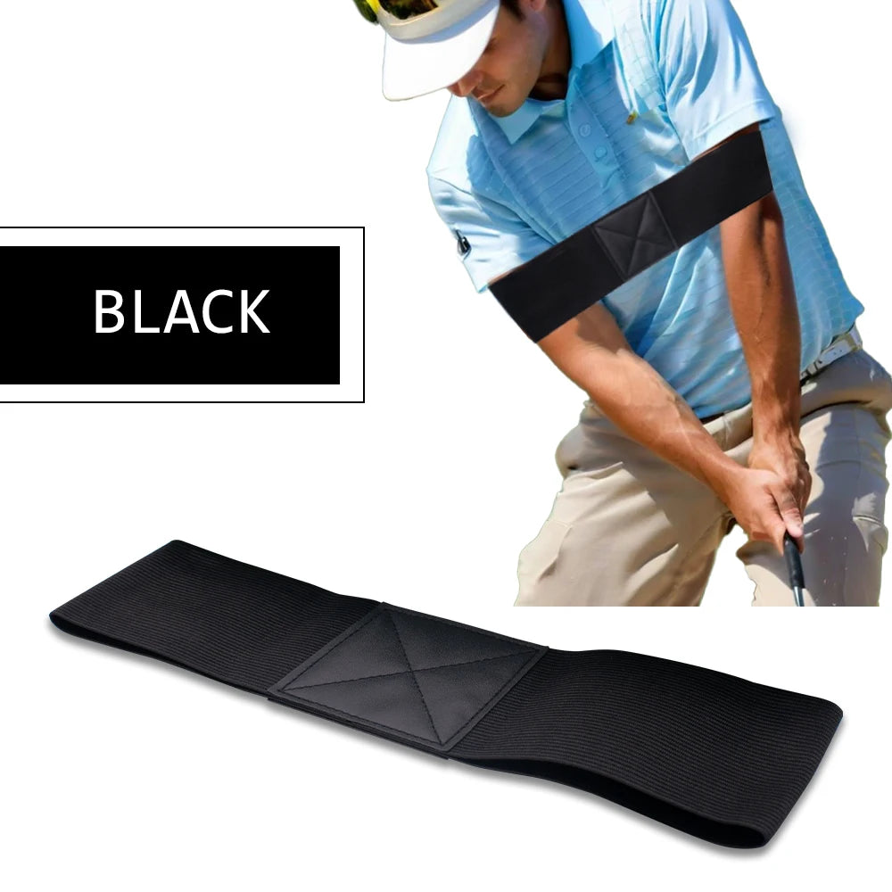 Golf Swing Gesture Corrector Elastic Training Arm Band Golf Trainer Aid for Men And Women