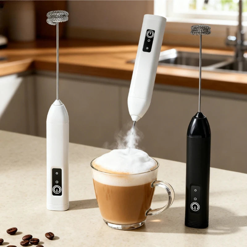 AeroMix Handheld Milk Frother & Drink Mixer